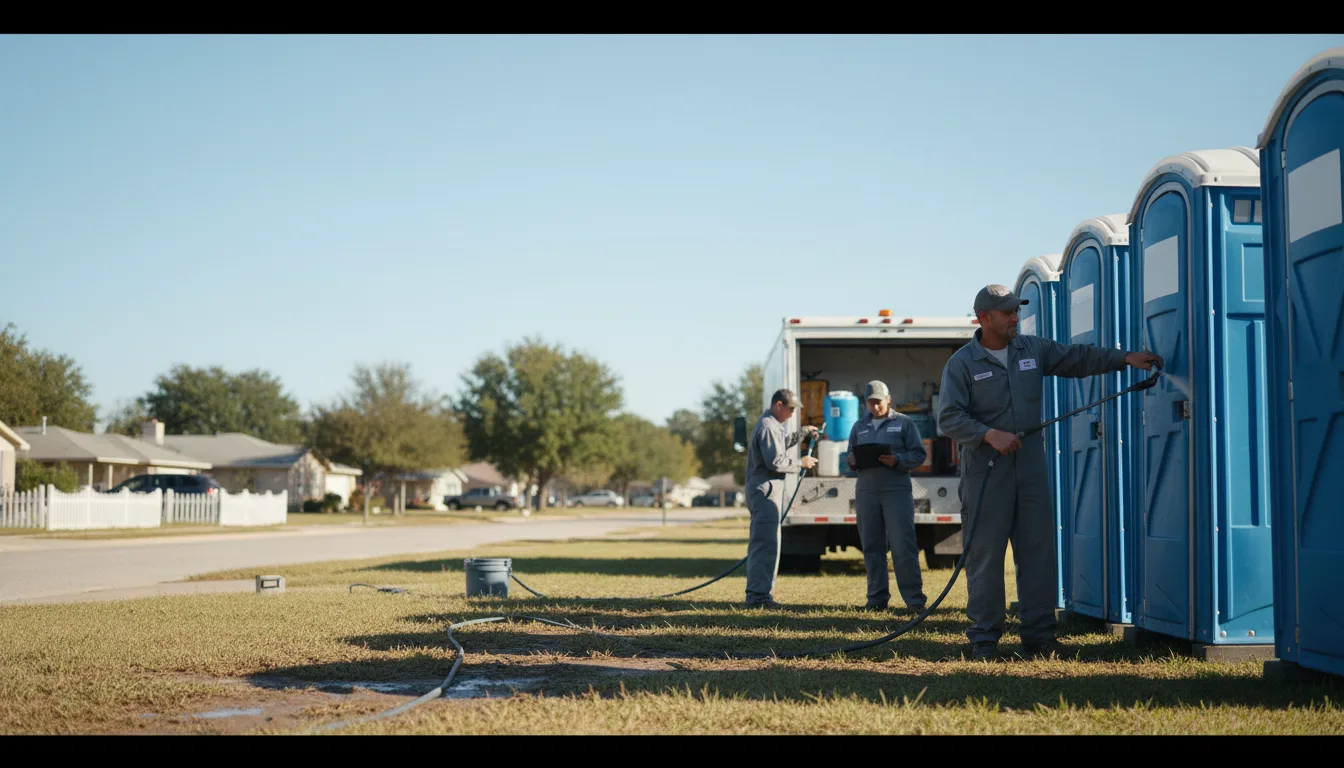 Long-Term Portable Toilet Rental in Silver Creek, GA near me